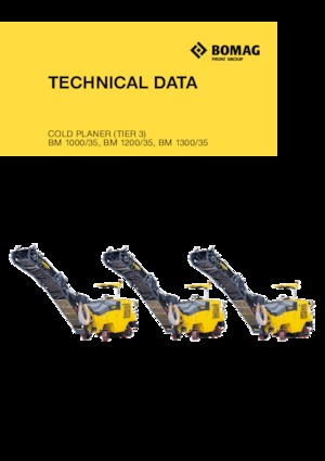Straßenfräsen Bomag BM 1000/35