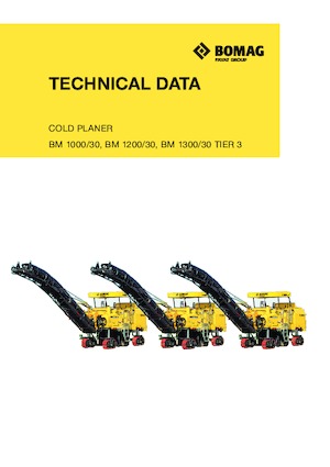 Straßenfräsen Bomag BM 1000/30