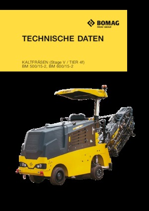 Straßenfräsen Bomag BM 500/15-2