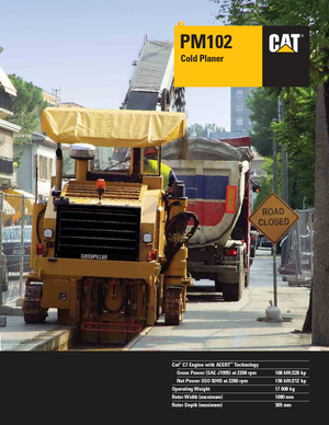 Straßenfräsen Caterpillar PM102