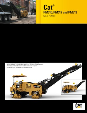 Straßenfräsen Caterpillar PM312