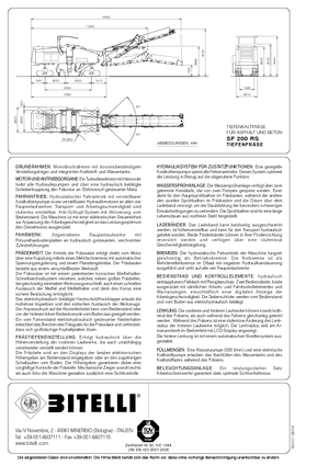 Straßenfräsen Bitelli SF 200 RS