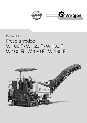 Straßenfräsen Wirtgen W 100 Fi
