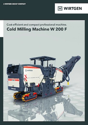 Straßenfräsen Wirtgen W 200 F