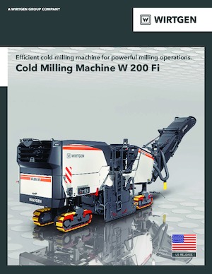 Straßenfräsen Wirtgen W 200 Fi