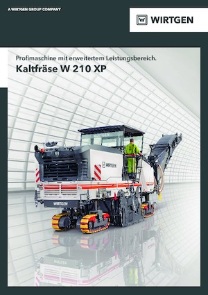 Straßenfräsen Wirtgen W 210 XP