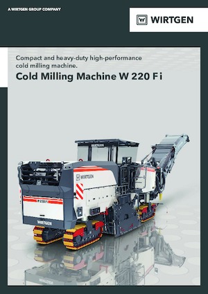 Straßenfräsen Wirtgen W 220 Fi