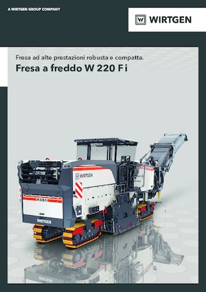 Straßenfräsen Wirtgen W 220 Fi