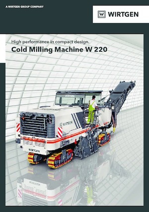 Straßenfräsen Wirtgen W 220