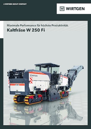Straßenfräsen Wirtgen W 250 Fi