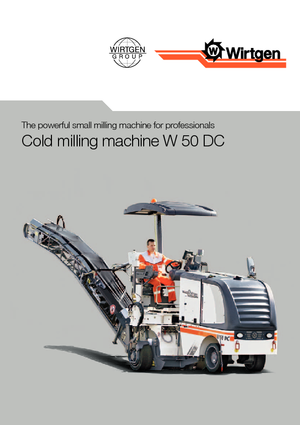 Straßenfräsen Wirtgen W 50 DC