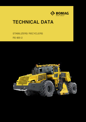 Straßen-Kaltrecycler Bomag RS 600-2