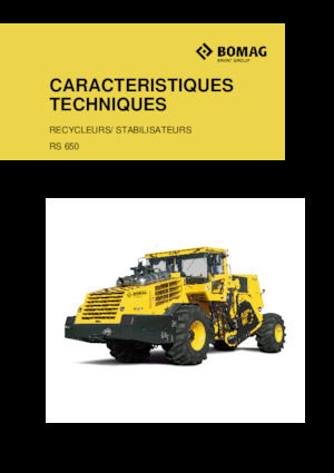 Straßen-Kaltrecycler Bomag RS 650