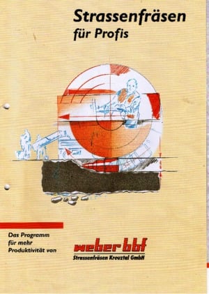 Straßenfräsen weber bbf SF 415