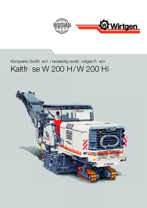 Straßenfräsen Wirtgen W 200 Hi