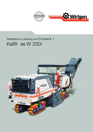 Straßenfräsen Wirtgen W 250 i