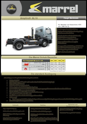 Abroll-Kipper Marrel AL 10 DIN 41 B