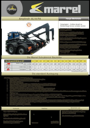 Abroll-Kipper Marrel AL 18 PA S 50