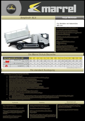 Abroll-Kipper Marrel AL 5 DIN 32 B