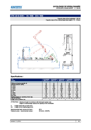 Abroll-Kipper CTS CTS 10-45 S/1000