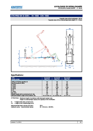 Abroll-Kipper CTS CTS Pro 04-37 S