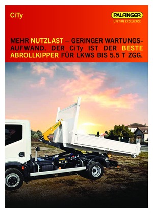 Abroll-Kipper Palfinger City