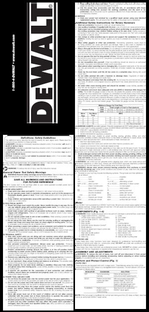 Bohrhämmer DEWALT D25723K