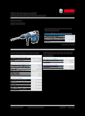 Bohrhämmer Bosch GBH 12-52 DV