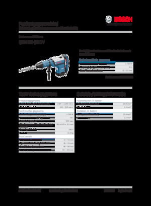 Bohrhämmer Bosch GBH 12-52 DV