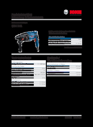 Bohrhämmer Bosch GBH 2-21