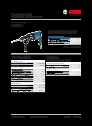 Bohrhämmer Bosch GBH 2-26 F