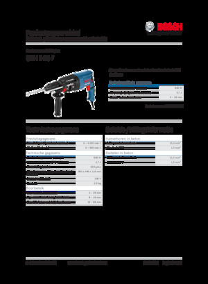 Bohrhämmer Bosch GBH 2-26 F