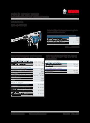 Bohrhämmer Bosch GBH 5-40 DCE
