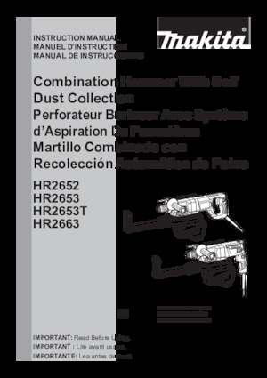 Bohrhämmer Makita HR2663