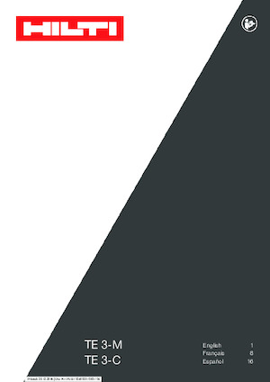 Bohrhämmer Hilti TE 3-C