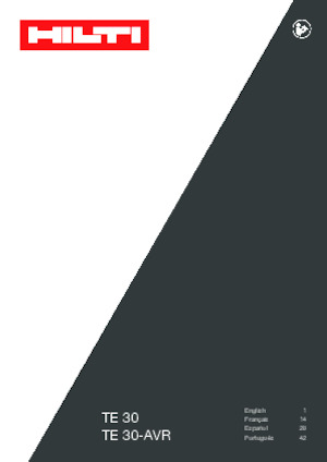 Bohrhämmer Hilti TE 30