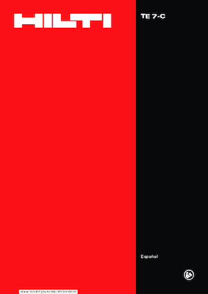 Bohrhämmer Hilti TE 7-C 