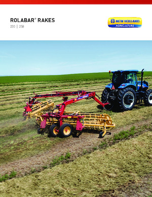 Rotorschwader New Holland 230 TWIN BASKET