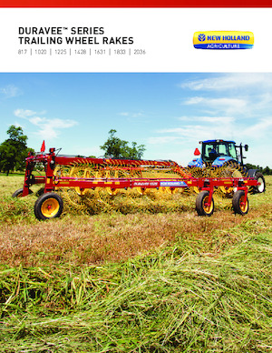 Rotorschwader New Holland DuraVee 1833