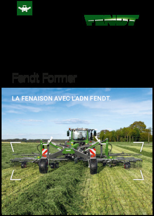 Rotorschwader Fendt Former 860 C