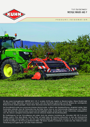 Rotorschwader Kuhn Merge Maxx 442 F 