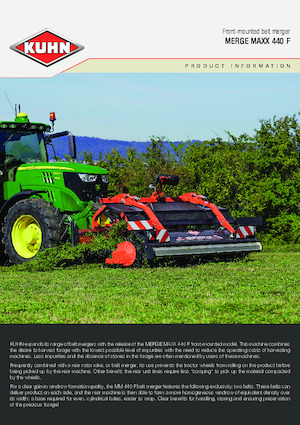 Rotorschwader Kuhn Merge Maxx 442 F 