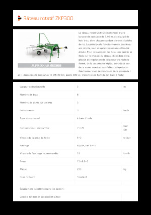 Rotorschwader Pronar ZKP 300