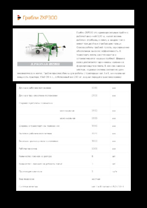 Rotorschwader Pronar ZKP 300