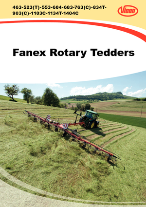 Rotorzettwender Vicon Fanex 604