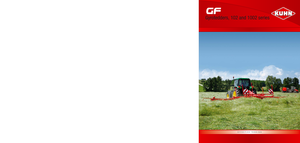 Rotorzettwender Kuhn GF 10802 T