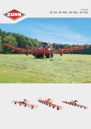 Rotorzettwender Kuhn GF 872