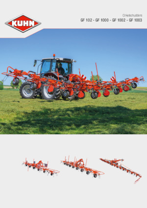 Rotorzettwender Kuhn GF 872