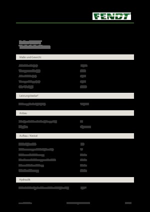 Rotorzettwender Fendt Lotus 1020 T
