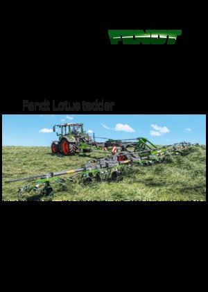 Rotorzettwender Fendt Lotus 1020 T